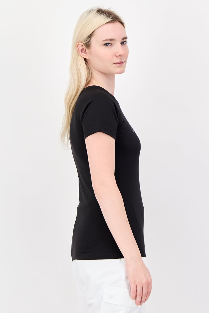 PUMA Women Sportswear Fit Short Sleeve Outdoor Top, Black - Image 2